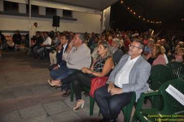 Lección escolar en el pregón de San Roque (Foto TF)